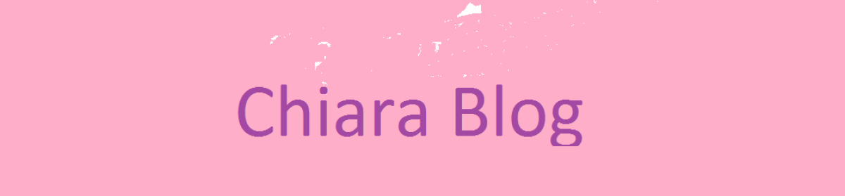 Chiara Blog 